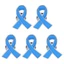 Flgo 5 Chiếc Ung Thư Vú AIDS Nhận Thức Chân Ruy Băng Trâm Pin Bền Corsage Pin