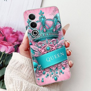 Ốp Mềm Cho OPPO A80 / A3 Pro 5G / K12x 5G CPH2667 Ốp Lưng Silicon Trái Tim Bướm Thời Trang Cho OPPO A3Pro 5G A 80 Ốp Lưng