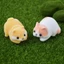 MECOVED Hamster Đồ chơi mô hình, Búp bê mèo con Mèo con Đồ trang trí động vật, Sáng tạo Mini Hoạt hình Kawaii Chim cánh cụt Seal Doll Trang trí máy tính để bàn