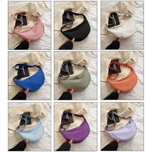 Túi đeo chéo SA Nylon Túi đeo vai lớn Satchel có dây đeo phụ kiện cho nữ