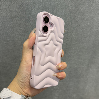 Ốp điện thoại hình ngôi sao năm cánh bằng silicon sang trọng cho iPhone16 Pro Max 15 14 13 Pro Max Bảo vệ Camera chống sốc Ốp lưng mềm chống rơi