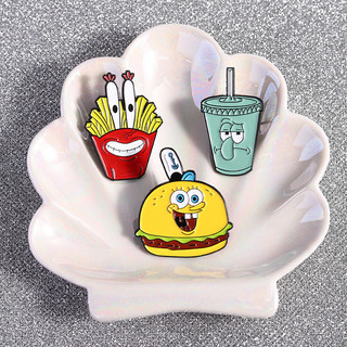 Spongebob Hoạt Hình Nhân Vật Huy Hiệu Thời Trang Và Dễ Thương Men Huy Hiệu Ba Lô Phụ Kiện Quà Tặng Cho Bạn Bè