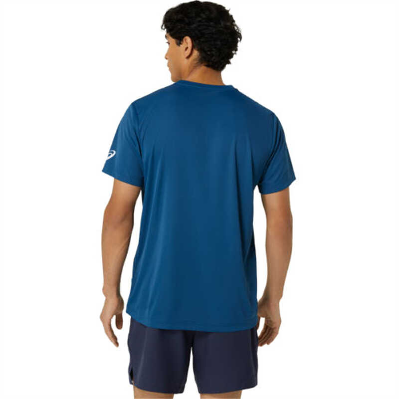 Mới Nam Dáng Rộng Cổ Tròn 100% Cotton Cao Cấp Cổ Tròn Áo Thun Quần Vợt Quần Thấm Hút Mồ Hôi Thể Thao Tay Ngắn
