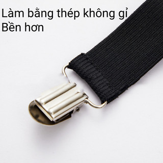 Dây kẹp cố định ga giường 3 mặt 6 cạnh,Chấu Inox Cố Định Ga Giường, Drap Giường, Chống Xê Dịch Chịu Lực Tốt