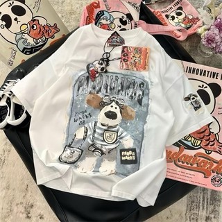 AP43 - Áo Phông Trẻ Em 11-36kg,GẤU PANDA Chất Cotton Hữu Cơ Mát Lịm Mặc Mùa Hè