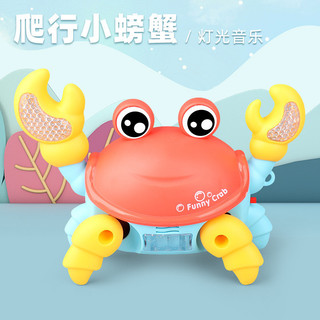 Đồ Chơi Con Cua Chạy Pin Cua Chạy Bằng Pin Phát Nhạc Cua Pin Có Đèn Phát Sáng Cho Bé Pin AA- Đồ Chơi Cho Bé