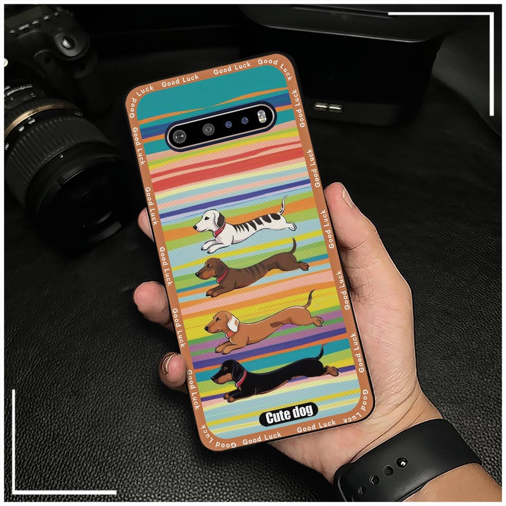 Ốp TPU Graffiti bảo vệ LG V60 ThinQ 5G, chống bụi bẩn, chống thấm nước, vỏ mềm bền