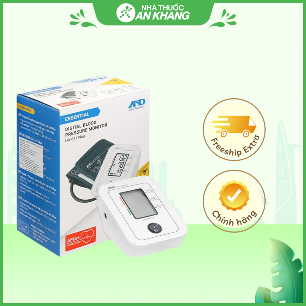 Máy đo huyết áp bắp tay AND UA-611 PLUS