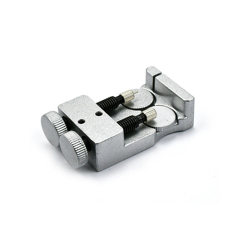 Bộ dụng cụ tháo liên kết đồng hồ 2 trong 1 Công cụ loại bỏ dây đeo đồng hồ Công cụ định cỡ Đồng hồ Công cụ loại bỏ chốt với chân đục lỗ bổ sung
