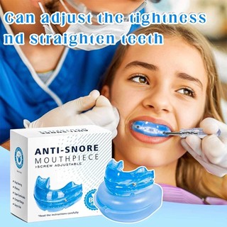 Anti Snore Mouthpiece Mouth Guard With Storage Case Mouthguard Moldable Night Guards For Anti Snoring Bruxism nesarmy
