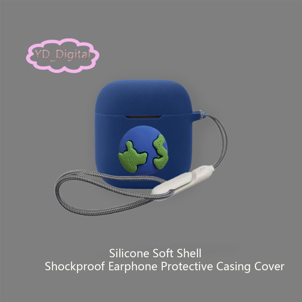 Vỏ bảo vệ silicone mềm cho Marshall MILOR IV / III, dễ thương, kèm nhẫn