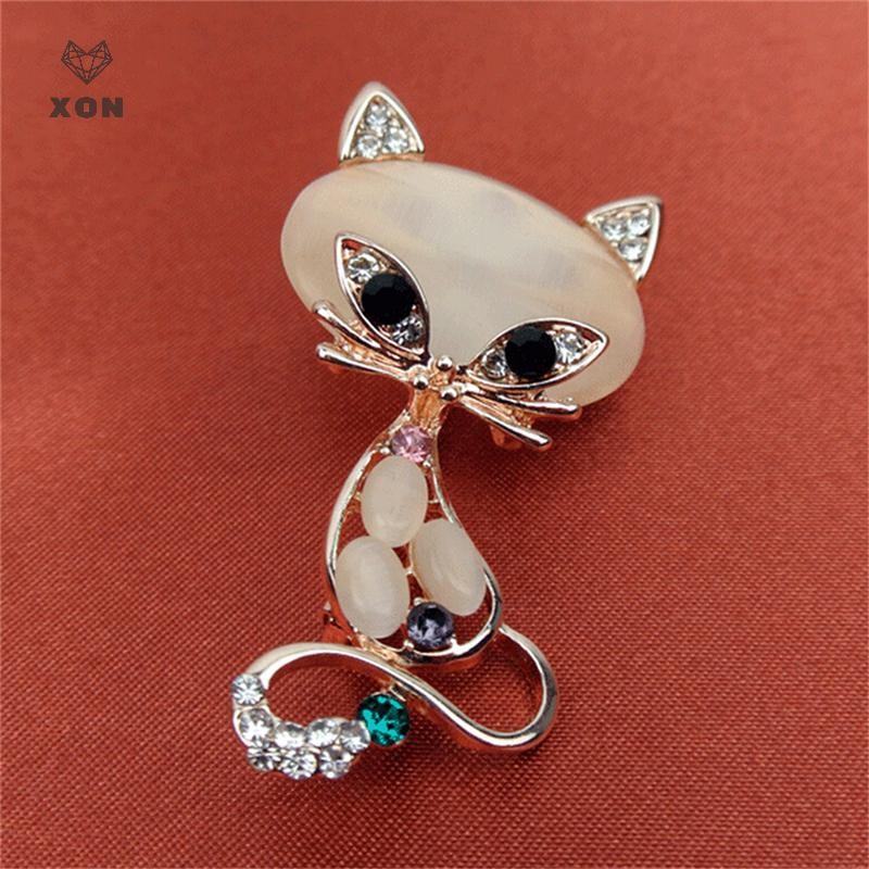 XON Ghim Cài Áo Hình Con Cáo Thời Trang