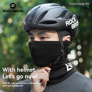 ROCKBROS Đi Xe Đạp Mặt nạ Thoáng Khí Chống Tia UV Dệt Balaclava Chống Gió Ấm Áp Cho Tất Cả Các Mùa Xe Đạp Và Xe Máy Phụ Kiện Đi Xe Đạp