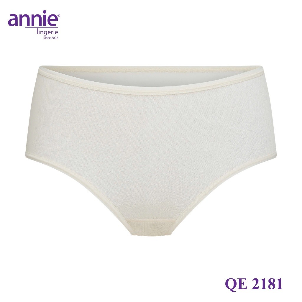 Quần lót lưới nữ annie cao cấp QE 2181 co giãn 4 chiều, lưng trung mặc thoải mái, thoáng mát cả ngày