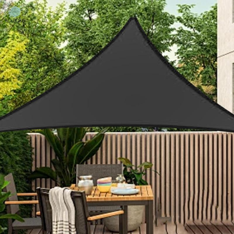 Sun Shades Sail Sunlight Block Bảo vệ ngoài trời Hình tam giác Chống nước che nắng Mái hiên cho công viên Sân chơi bãi cỏ Sân sau