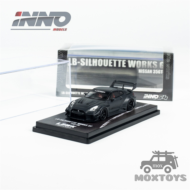 Inno 1: 64 GTR R35 LBWK SIÊU BẠC 35GT-RR Xe mô hình đúc Carbon đầy đủ ...