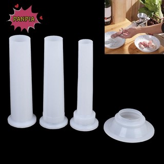 Pnpia 1 Bộ Máy Xay Thịt Xúc Xích Nhồi Bông Ống Làm Đầy Phễu Vòi Phun Cho Xúc Xích Ống Boutique