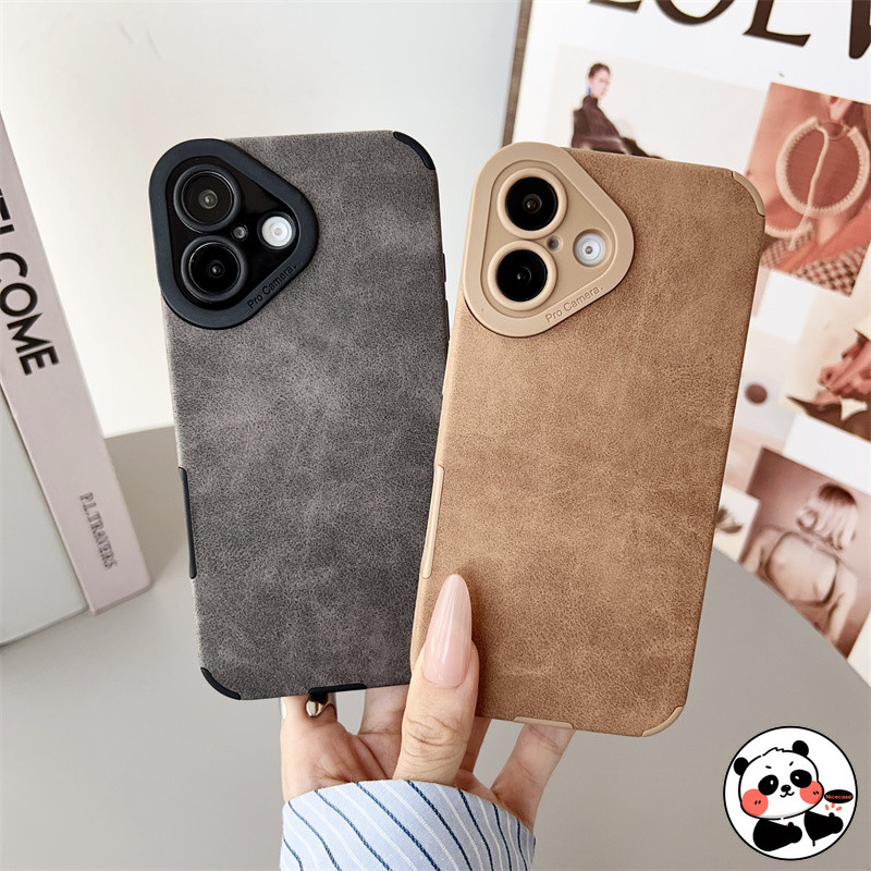 Ốp Điện Thoại Da Lộn Cho Vivo X200 Pro Mini V40 V29 V27 V27E T2 Pro X100 Ultra X90 Pro Plus X80 Pro 5G 4G Vỏ Điện Thoại Mềm Đơn Giản Lather Sang Trọng Dễ Thương