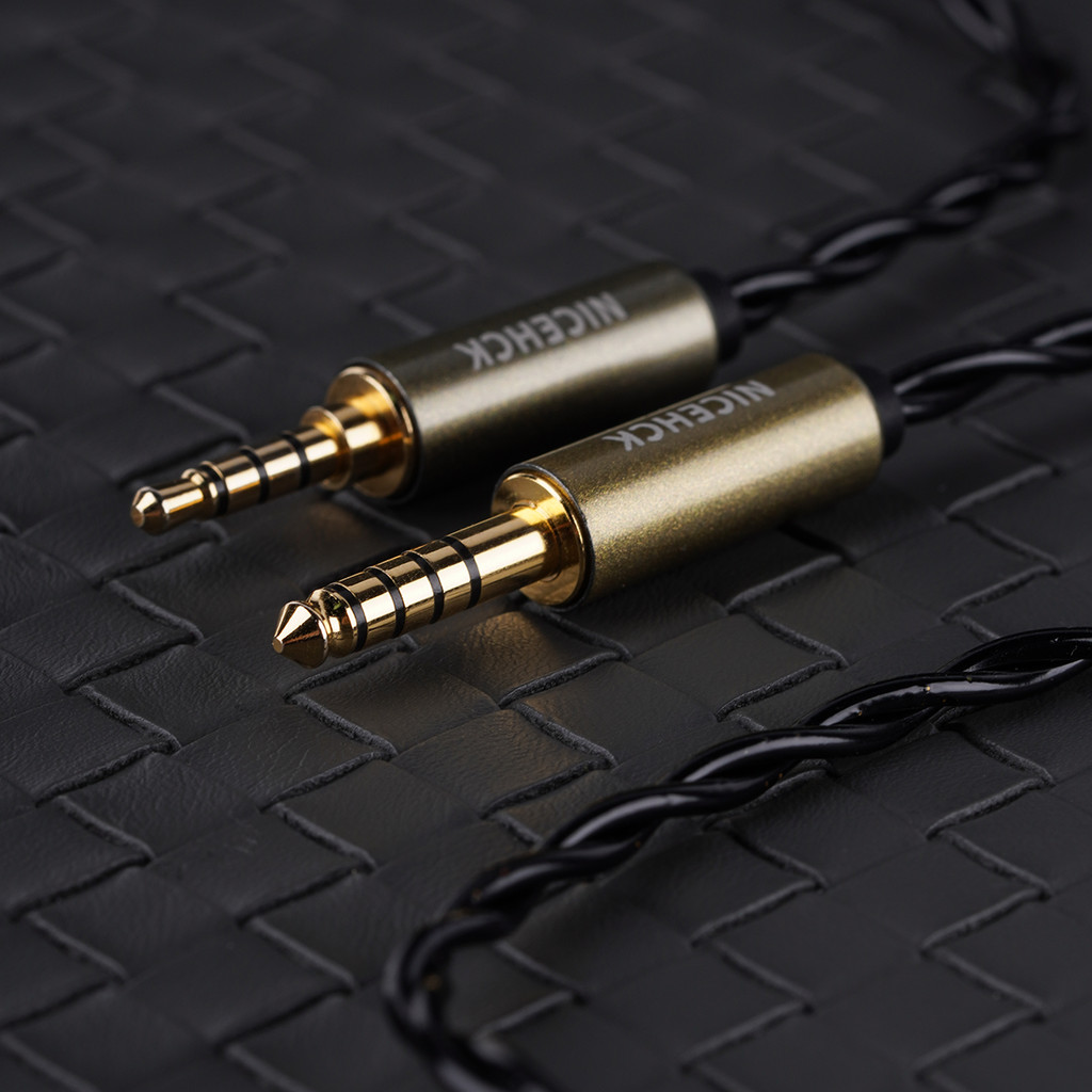 Tai nghe nhét tai đầu phẳng NiceHCK B80 14.8mm PU TopologyBio màng động IEM 3.5 / 4.4mm Cắm HD Micro Bass Tai nghe