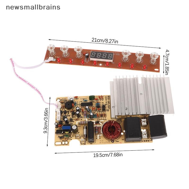 Newsmallbrains 3500W Cảm Ứng Heag Bảng Điều Khiển Bếp Cảm Ứng Bo Mạch Chủ Đa Năng Bảng Mạch Sửa Đổi Công Suất Cao NSB