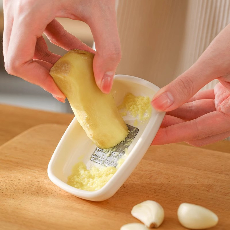 Khay mài tỏi gừng thủ công