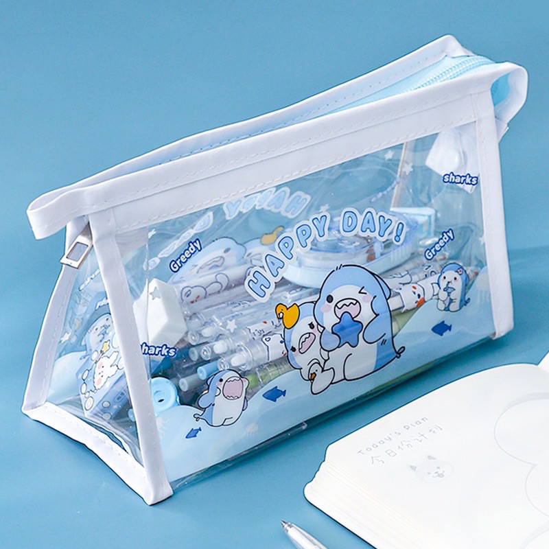 Túi đựng bút viết không thấm nước phong cách Nhật Bản cute. -