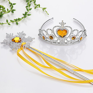 Đảng Magic Wand Crown Set Shiny Thạch Công Chúa Đảng Trang Sức Dụng Cụ