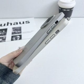 Thân thiện với da cảm giác phù hợp với vỏ điện thoại mờ từ tính tương thích cho iPhone 16 Pro MAX 15 14 13 12 11 Pro MAX 12mini 13mini 14 / 15 / 16plus XR X XS MAX chống sốc chống rơi lưng cứng