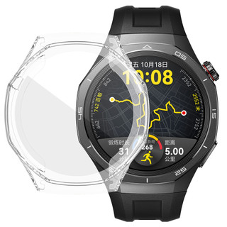 Ốp lưng chống trầy xước cho Huawei Watch GT5 Pro 46mm Vỏ bảo vệ màn hình mềm TPU Vỏ bảo vệ toàn diện