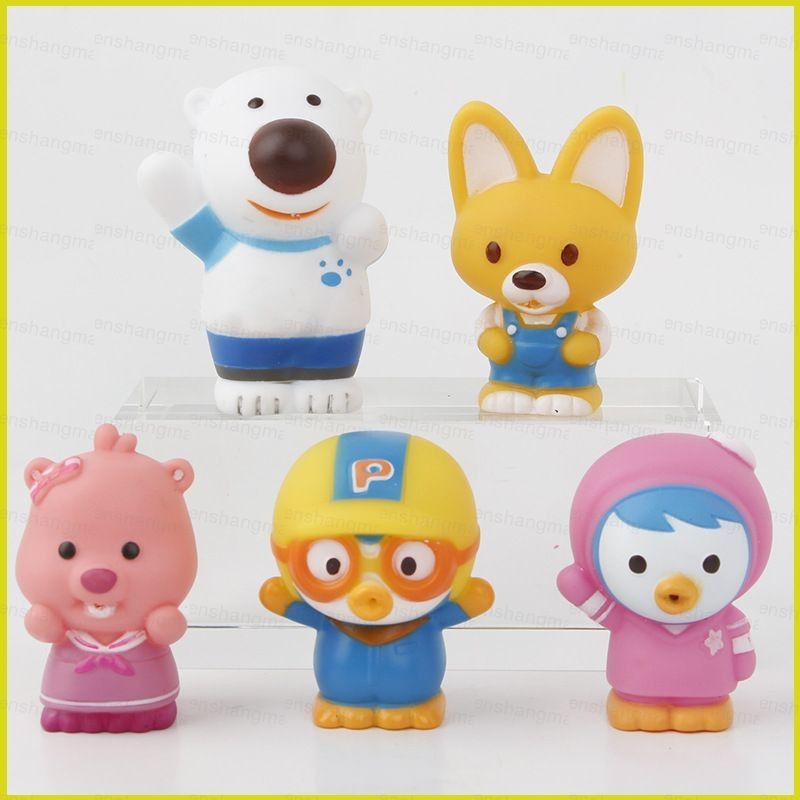 PS1 5 Chiếc Loopy Nhân Vật Hành Động Pororo Bobby Mô Hình Búp Bê Đồ Chơi Cho Trẻ Em Quà Tặng Bộ Sưu Tập Vật Trang Trí SP1