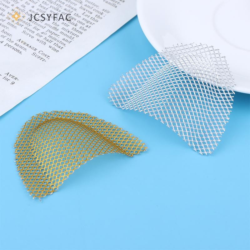 JCSYFAC 10 Cái / bộ Nha Khoa Ấn Tượng Lưới Kim Loại Khay Dùng Để Tăng Cường Răng Trên Nha Khoa Kim Loại Gia Cố Lưới Răng Miệng Phụ Kiện Nha Khoa Mới