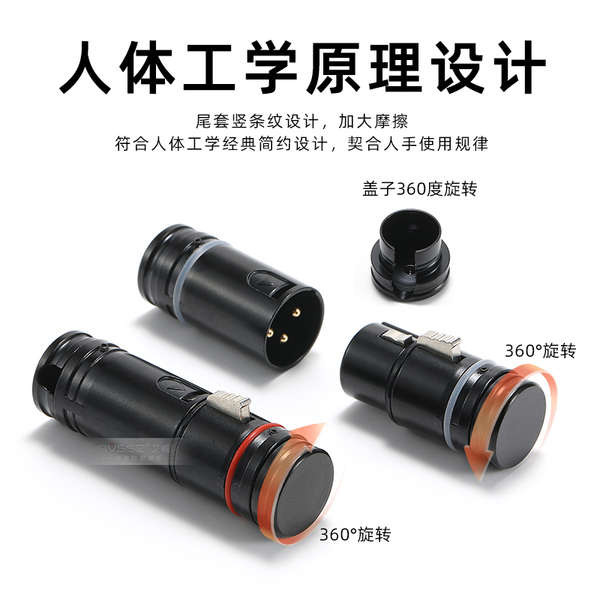 AVSSZ All-Metal Right-Angle Cong XLR Nam Nữ Đầu 3 Lõi Ngắn XLR Cân Bằng Micro Âm Thanh Cắm