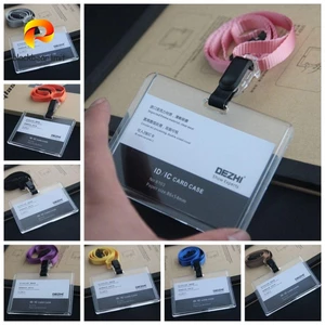BLACKBEAR LIMIT Vỏ thẻ tên có thể điều chỉnh Nhân viên nhân viên Đồ dùng văn phòng