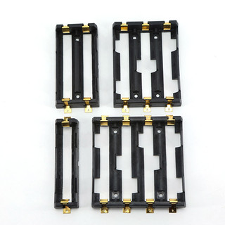 2 Chiếc 18650 Pin SMT 1X 2X 3X 4X solt Cổng Giá Đỡ Hộp Pin SMD Hộp Bảo Quản Hộp Đựng Điện Ngân Hàng Đồng Chân Sạc 17VN1
