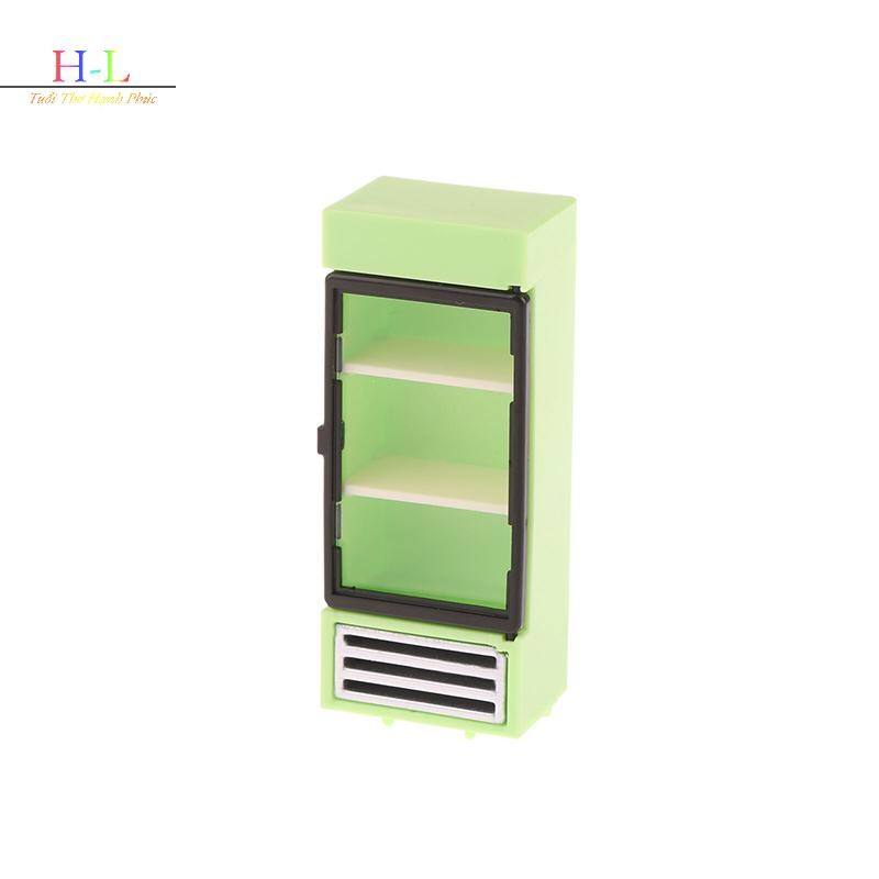 [XZNZMM] 1 / 12 Nhà Búp Bê Mô Phỏng Tủ Lạnh Tủ Đông Mô Hình Nhà Búp Bê Nội Thất Phụ Kiện Búp Bê Đồ Chơi Trang Trí Nhà LMWU