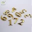 1 Chiều Cao 5cm Vàng Nhà Miếng Dán Địa Chỉ Cửa Nhãn Vàng Ngôi Nhà Hiện Đại Số VN