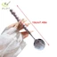 Ngọc Trai Tay Cầm Thìa Inox Khuấy Thìa Kem Bánh Món Tráng Miệng Thìa Thanh Phụ Kiện Nhà Bếp VN