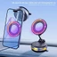 Xiaomi 360° Giá đỡ điện thoại từ tính chân không có thể điều chỉnh Giá đỡ điện thoại di động từ tính rảnh tay cho bàn làm việc / phòng tắm / ô tô Giá đỡ đa năng