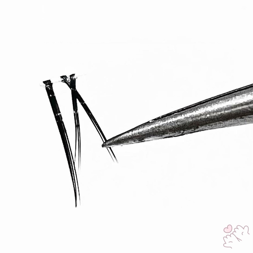 Phần mở rộng lông mi phía dưới 5-7mm Wispy Cụm nối mi thoải mái cả ngày và đêm