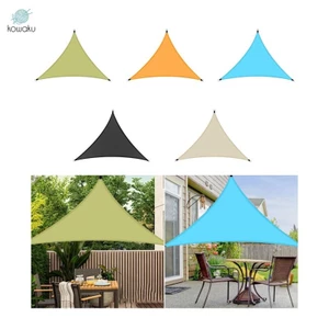 Sun Shades Sail Sunlight Block Bảo vệ ngoài trời Hình tam giác Chống nước che nắng Mái hiên cho công viên Sân chơi bãi cỏ Sân sau