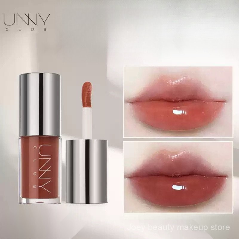 Son môi Unny lip glaze gương không dính, son bóng dưỡng ẩm Cup A6NS