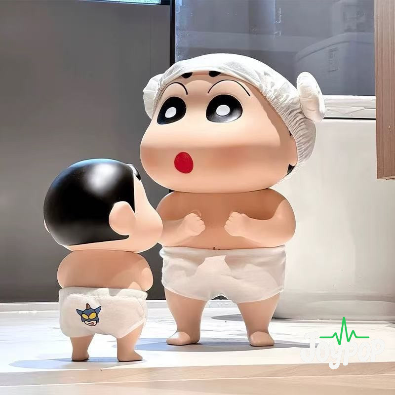 Bút chì tắm có sẵn Shin-Chan Trang trí máy tính để bàn bằng tay Áo choàng tắm sáng tạo Crayon Shin-Chan Doll Trang trí nhà cửa Quà tặng làm bằng tay & & - &