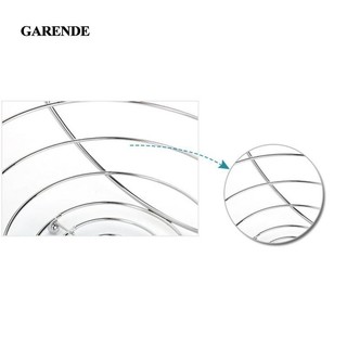Garende Sắt Bạc Hiện Đại Chrome Trái Cây Vegg Giỏ Kệ Bát Chuối Móc Treo Đứng