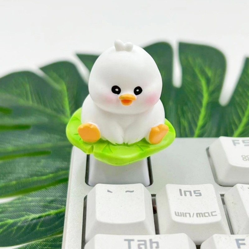 Btsg Playful Duck Keycap Oem Chiều cao dành cho người dùng bàn phím cơ ABS Keycap