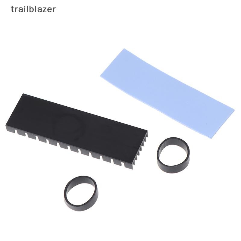 Trailblazer 1 Bộ M.2 NGFF NVMe 2280 PCIE SSD Tản Nhiệt Làm Mát Bằng Nhôm Có Miếng Lót Nhiệt Mới