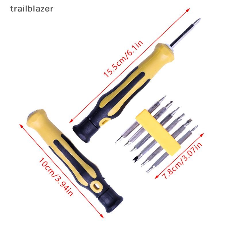 Trailblazer Bộ tuốc nơ vít từ tính mạnh mẽ 12 trong 1 al Công cụ bảo trì cầm tay chính xác Cross Flat Tuốc nơ vít mới