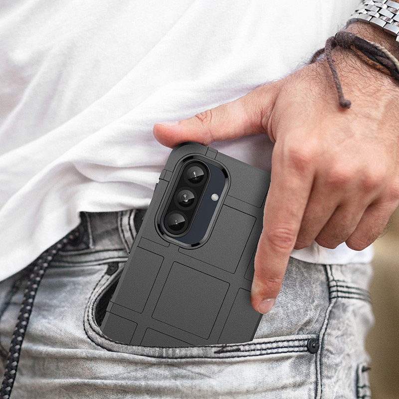 Dành Cho Samsung Galaxy A56 A36 A26 A16 A06 5G 4G Full Cover Hybrid Rugged Shield Vỏ Giáp Chống Sốc