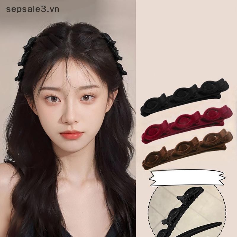 # VN # Kẹp Tóc Màu Trơn Phong Cách Hàn Quốc Cắt Tóc Nổ Kẹp Trán Đổ Xô Barrettes Phụ Kiện Tóc.