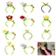 DELMER Sang Trọng Hoa Tóc Hoop, Tulip Bean Sprout Flowers Headband, Thời Trang Trụ Hoạt Hình Phụ Kiện Tóc Hàng Ngày