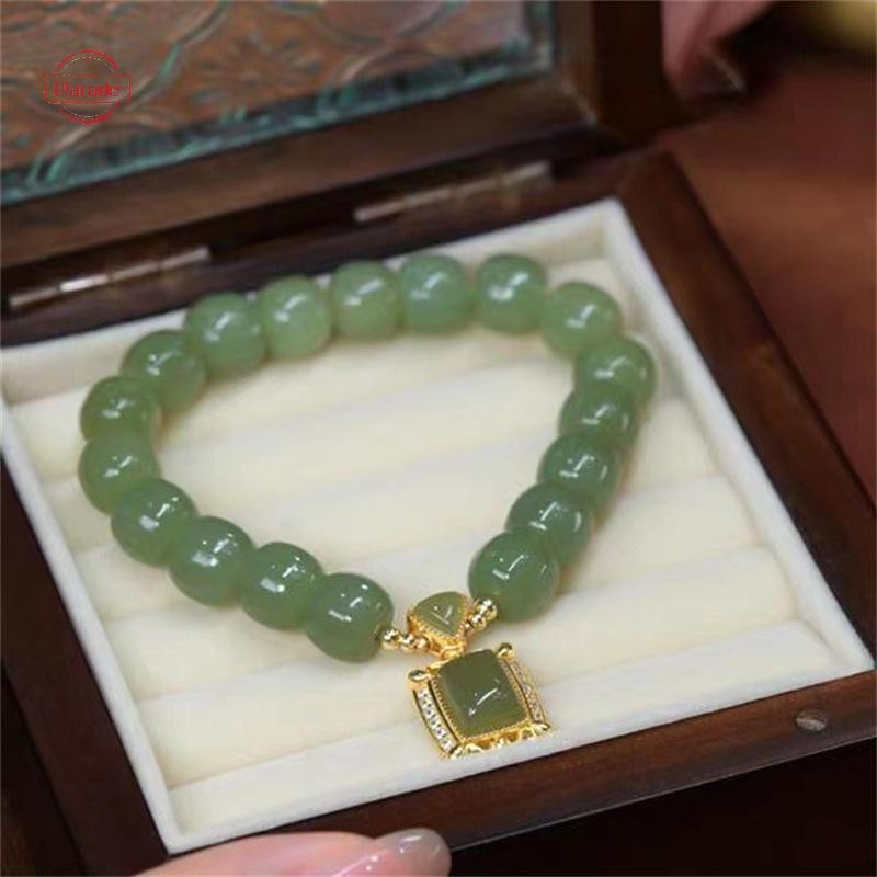 Cuộc diễu hành Mới Retro Giả Ngọc Mặt Dây Chuyền Đính Hạt Vòng Tay Thời Trang Nữ Thanh Lịch Phụ Kiện Trang Sức VN